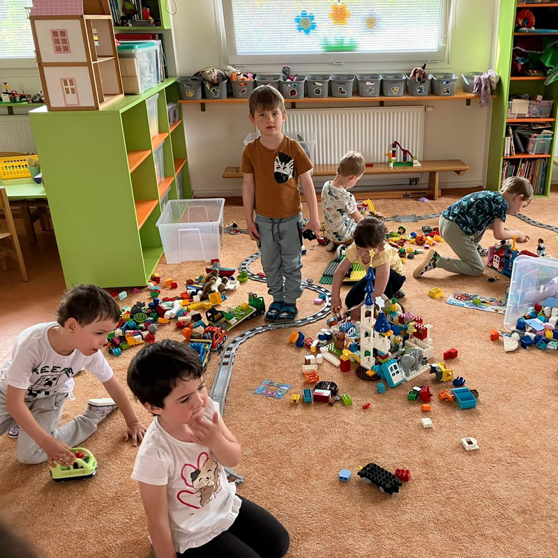 Jarní střípky ze školky
